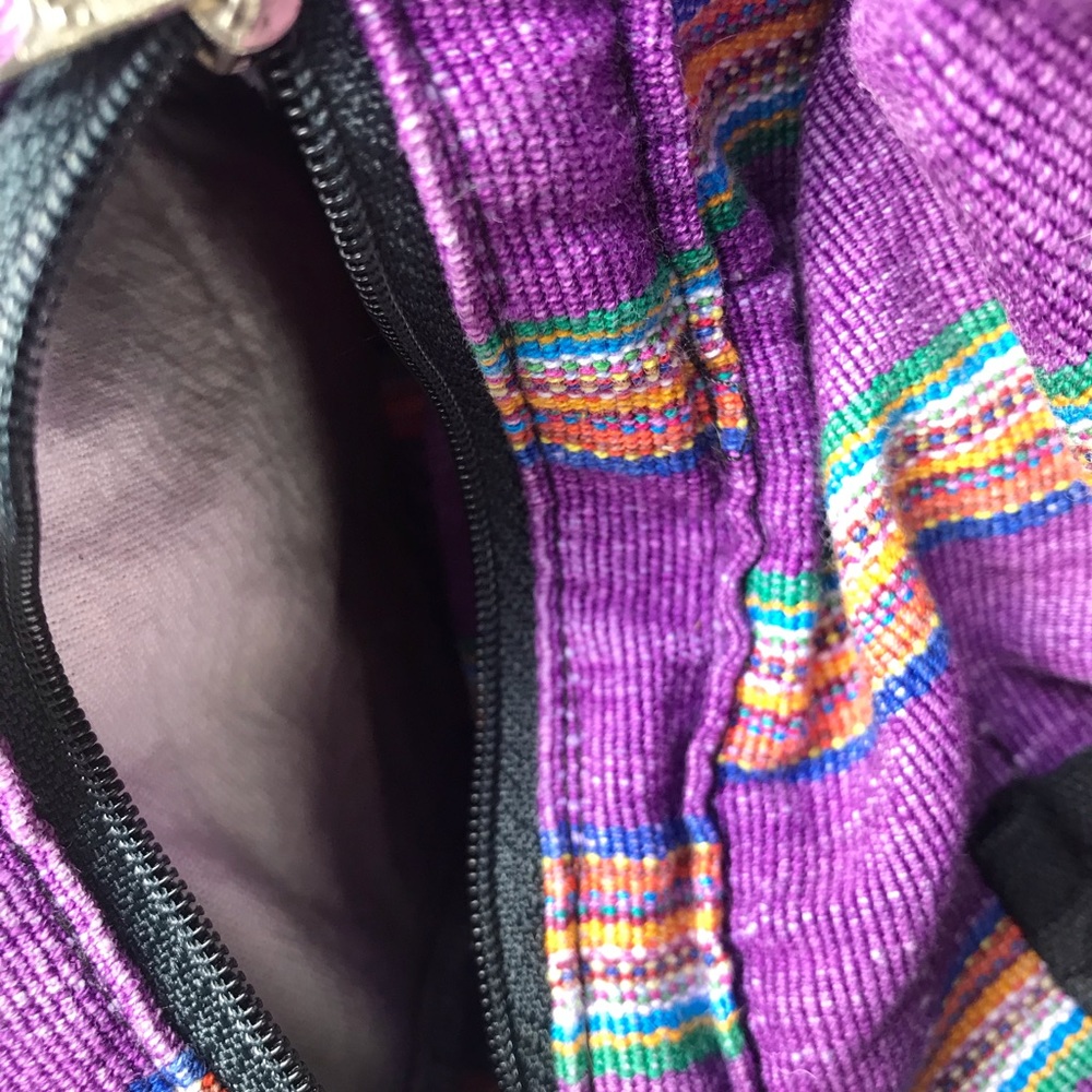 Purple Cloth backpack - Picture 8 of 13
